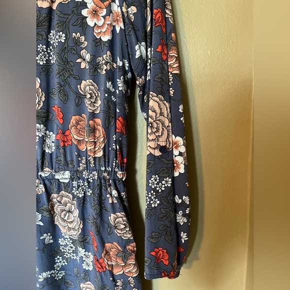 LOFT OUTLET Flower Print Short Dress - Picture 10 of 16